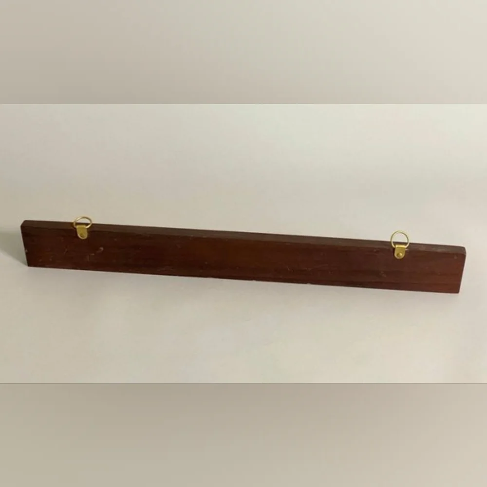 Vintage 1960s Swedish Wall Mounted Teak Key Hooks
